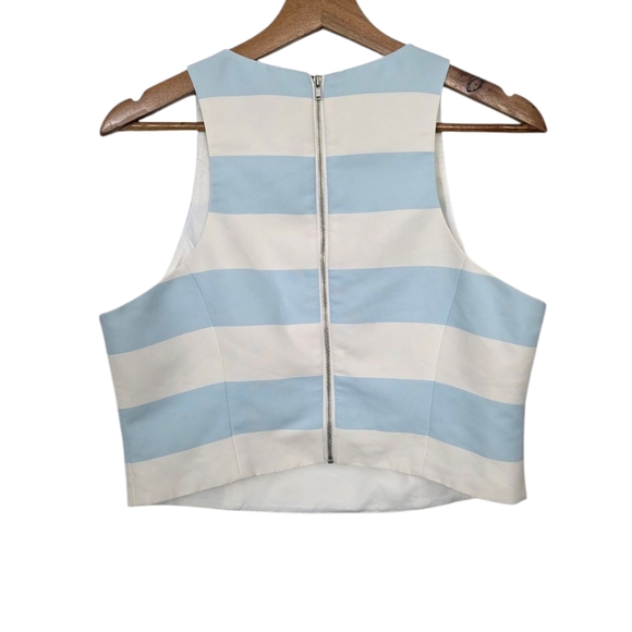 Sachi + Babi Leighton Skirt Lexi Top Set Sailorstripe Blue White New With Tags - Picture 5 of 10